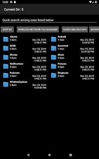V File Explorer screenshot 4