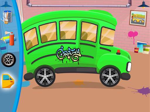Bus Wash Salon - Repair Game screenshot 4