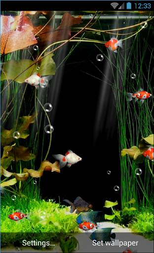 Aquarium Live Wallpaper screenshot 1
