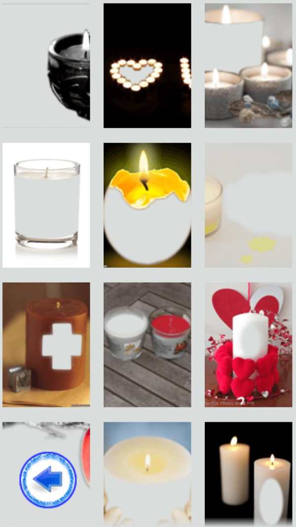 Beautiful Candle Photo Lab Editor screenshot 3