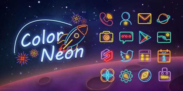Color Neon GO Launcher Theme screenshot 5