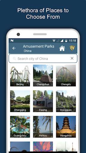 Famous Amusement Parks Travel & Explore Guide screenshot 2