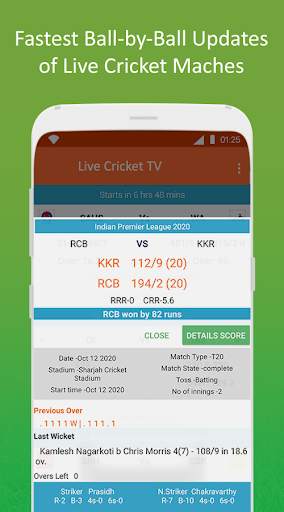 Live Cricket TV Streaming -  Live cricket 2021 screenshot 3