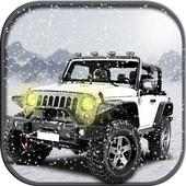4x4 Car Offroad Snow Prado Driving logo