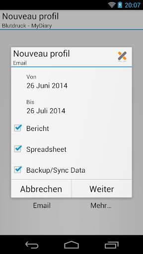 Blutdruck (MyDiary) screenshot 7