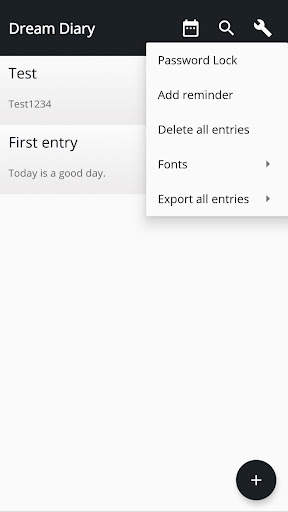 My Diary screenshot 2