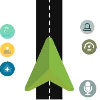 GPS Navigation Route tracker logo