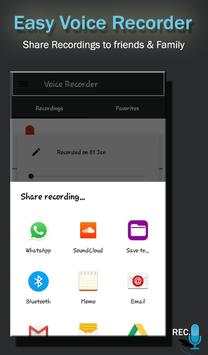 Easy Voice Recorder screenshot 1