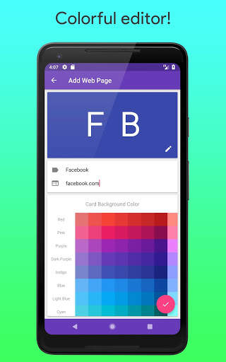 Mobile Bookmarks: Free bookmark manager screenshot 4