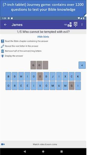 Bible Journey Trivia Game скриншот 8