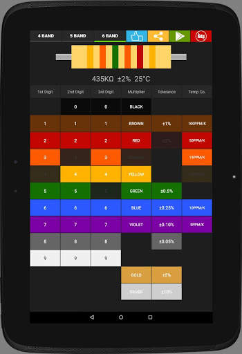 Resistor Calculator screenshot 5