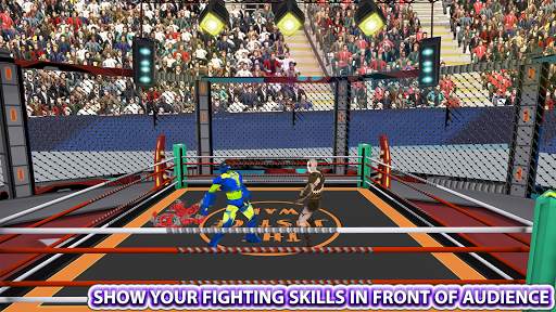 Real Robot Ninja Ring Fight: Fighting Games 2020 screenshot 1