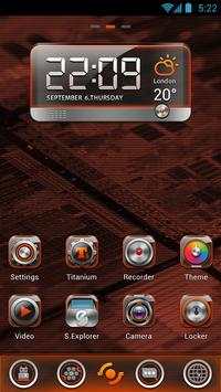 BlackQuartz Clock Widget screenshot 2