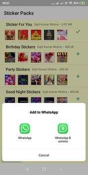 Sticker for WhatsApp screenshot 1