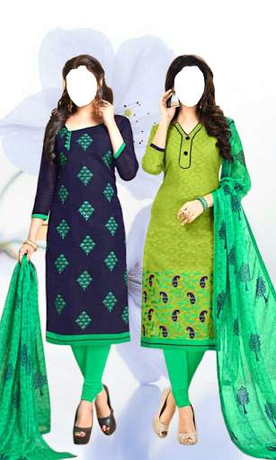 Women Chudidar Twins Photo Suit screenshot 10