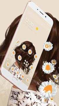 Art Little Daisy Girl Theme screenshot 1