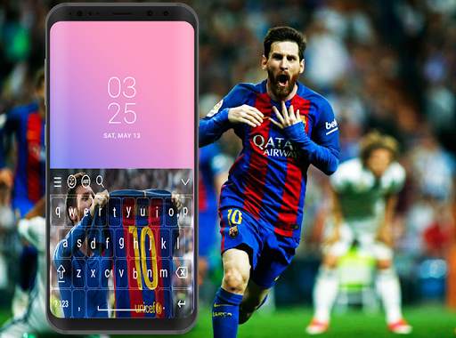 Lionel Messi Keyboard theme screenshot 4