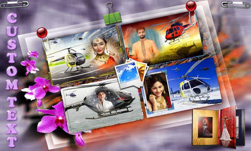 Helicopter Photo Frames 2 تصوير الشاشة