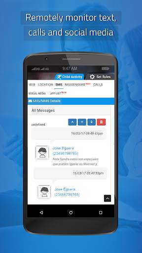 Parental Control App SecurTeen screenshot 5