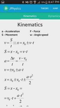 Physics Formula Theory screenshot 2