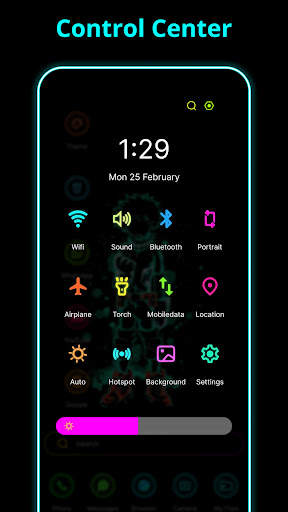 Neon Launcher screenshot 5