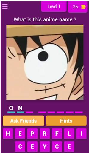 Quiz Anime eyes - 4 pics best Anime game ever скриншот 1