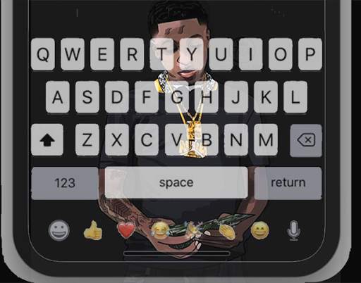 Keyboard of The NBA Youngboy Theme screenshot 4