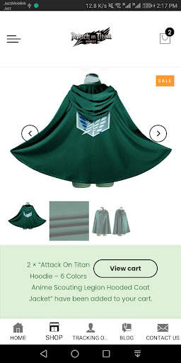 Attack On Titan Shop screenshot 5