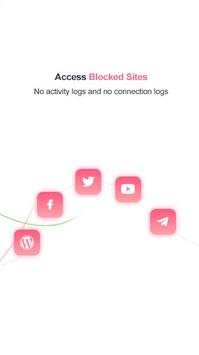 Free VPN - unlimited secure hotspot proxy PEACHVPN screenshot 5