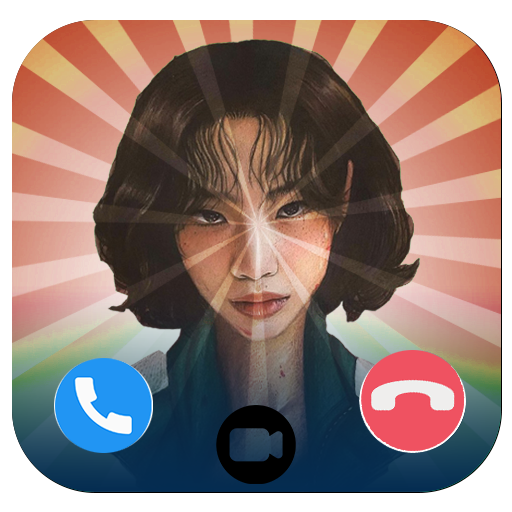 squid game player 067 fake call video icon
