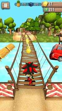 Ninja Sonic Running Shadow screenshot 2