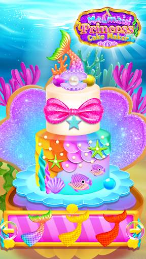 Mermaid Glitter - Cake Maker Chef for Girls screenshot 3