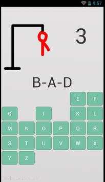 HangMan Lite FREEGame screenshot 3
