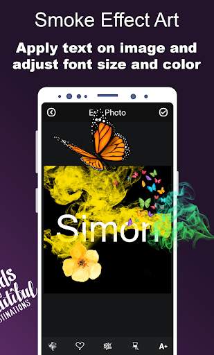 Smoke Effect Art Name - Name Art Maker screenshot 4
