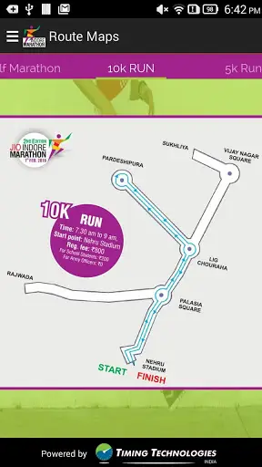 Jio Indore Marathon screenshot 5