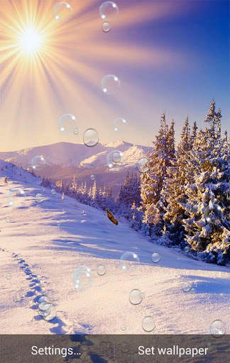 Winter Live Wallpaper screenshot 2