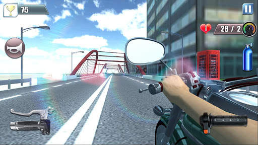 Motorcycle Traffic 3D screenshot 5