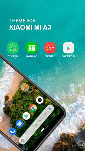 Theme For Xiaomi Mi A3 Launcher 2020 screenshot 2
