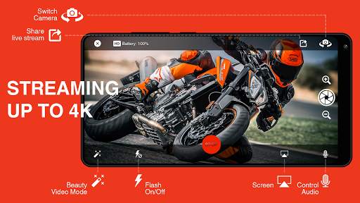 Screen Recorder & Live Stream - Live Now screenshot 1