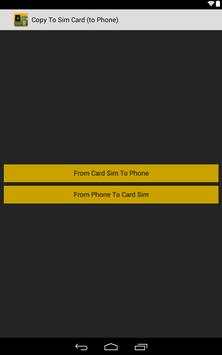 Copy To Sim Card (to Phone) screenshot 6