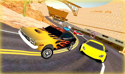 Speed Race Crazy Car Free Kids Game screenshot 2