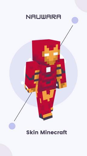 Skin Iron Man for Minecraft PE screenshot 3