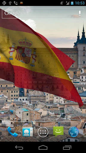 Spain Flag Live Wallpaper screenshot 7
