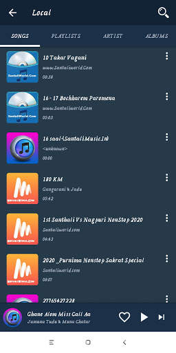 Fagunkoyel - Santali Music Player screenshot 3