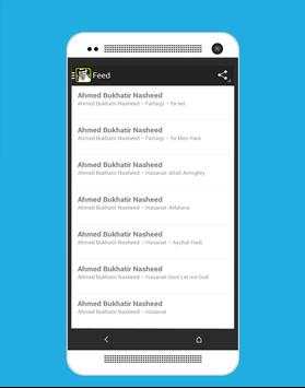 Ahmed Bukhatir Anasheed screenshot 2