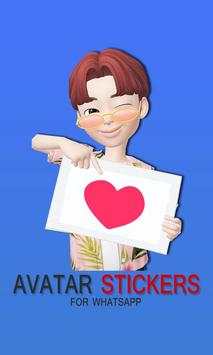 Avatar ZEPETO Stickers for Whatsapp screenshot 3