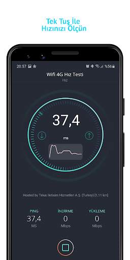 Wifi 4G Hız Testi screenshot 2