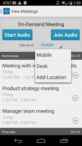 Mobile Conference Connect screenshot 2