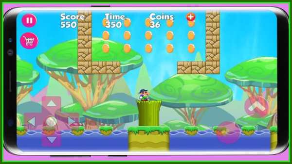 Super shinchan word Run 2D Adventure screenshot 4