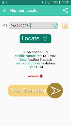 Mobile Number Location : Area  screenshot 7